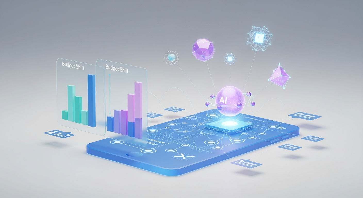 Mākslīgā intelekta meklētāji maina digitālā mārketinga budžetu sadalījumu